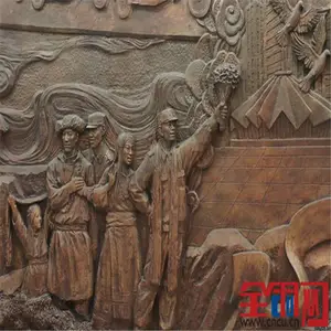 铜浮雕壁画定制