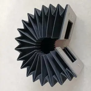 旭曦升降机方型风琴导轨防护罩 一字型异型伸缩雕刻机防尘罩