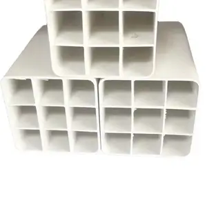 pvc格栅管 地下通讯用pvc九孔格栅管 pvc六孔格栅管