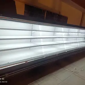 奇力风幕柜水果保鲜柜商用超市牛奶店冷藏展示柜冰柜定制
