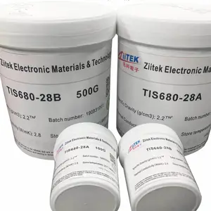 2.8W TIS680-28AB双组份硅橡胶灌封胶 良好的耐溶剂、防水性能