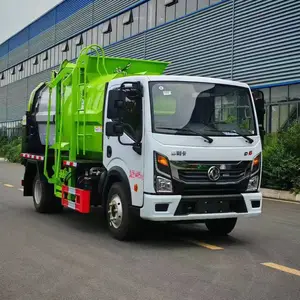 7方酒店泔水清运车 餐厨垃圾车 干湿分离垃圾运输车