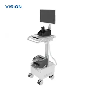 床旁结算车|VISION|24039| 带打印机显示器移动查房车 移动设备推车
