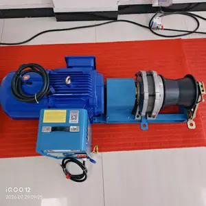 电力施工-机动绞磨 5吨快中快电力牵引机 汽油机绞磨机生产厂家