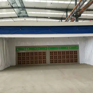 全自动移动式伸缩喷漆房 大型机械喷漆 SS-1000 机械设备喷漆房 厂家直销技工定制