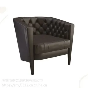 欧式单人沙发咖啡厅西餐桌椅沙发