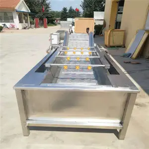 根茎类蔬菜气泡清洗机梨子苹果全自动果蔬清洗设备