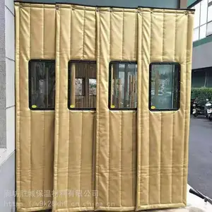 德阳双层棉保温棉门帘帆布棉门帘胜城资料齐全