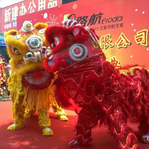 广州开业庆典舞狮表演菜青点睛狮头狮被醒狮道具出租晚会演出节目
