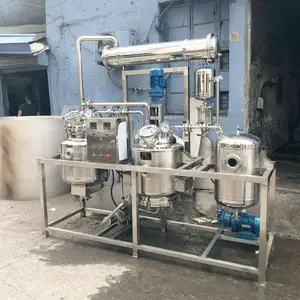 留兰香精油提取设备 植物留兰香油加工设备 水蒸气蒸馏装置