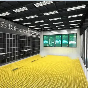 供应行道树专用格栅,38*38*20mm,模压玻璃钢格栅
