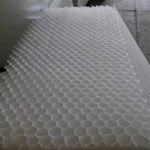 江苏冷却塔斜管填料 污水废水处理沉淀池斜板填料请选择荣茂