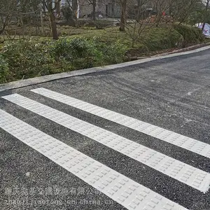 重庆道路热熔振荡标线公司 学校 厂区 市政马路画线施工