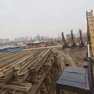 钢板桩租赁报价:谷城县钢板桩租赁
