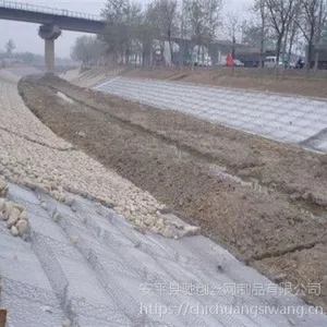 热镀锌格宾石笼网挡墙防洪水护岸工程
