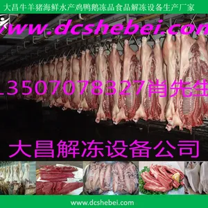 进口羊肉低温高湿解冻设备