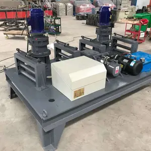 液压工字钢冷弯机HWG-2***型到达中铁二十三局钢筋加工房