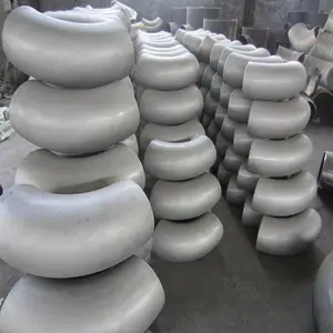耐腐蚀抗高温化工石化316不锈钢弯头焊接冲压无缝90度