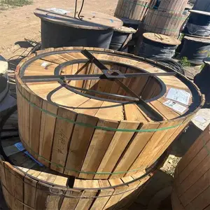 昆明通鼎288芯光缆上门回收3千米一盘自承式GYTS04防蚁直埋光纤