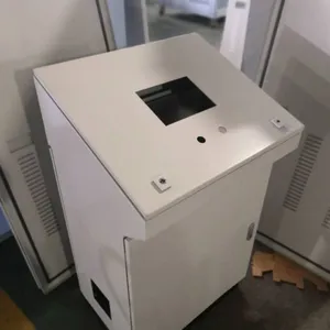 上海实验操作台,车间防尘电脑操作台,工业钣金控制台材质冷轧板俊柯钣金加工定制