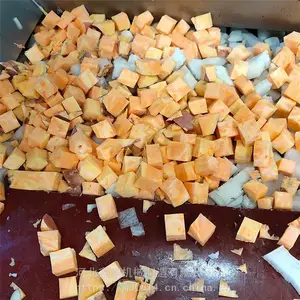 多功能党参切片切段机 美国水果切丁机 不锈钢冷冻肉切丝机