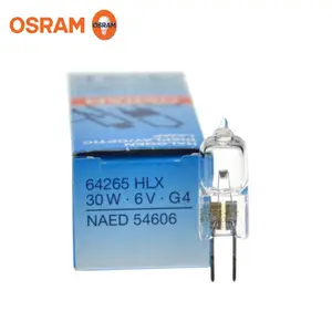 欧司朗 64265 6V30W G4奥林巴斯显微镜灯泡5761 CX31 CKX41 GX41