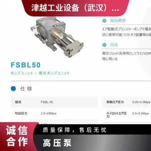 日本technomate 晶片IPA清洗或溶剂高压泵SSBL-37.5A KLZ
