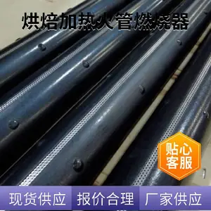宠物食品 猫粮狗粮烘烤烘焙加热天然气燃烧器火管 定制厂家 岱鼎燃烧