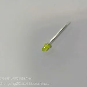 提供3MM黄发黄直插发光二极管