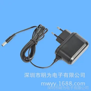 供应12VDC 1A AC-DC电源适配器 12W插墙式欧规认证开关电源适配器
