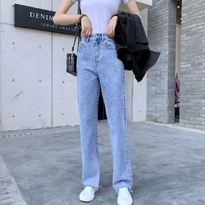 清货韩版牛仔裤地摊去哪找便宜牛仔裤库存尾货小脚裤破洞老爹裤夏季服装批发