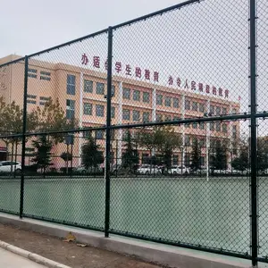 【跑道专用场隔离栅】离石球场铁丝网价格 菱形操场安全围网源头厂家