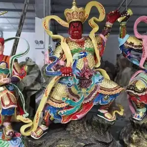 铜雕四大***神像图片