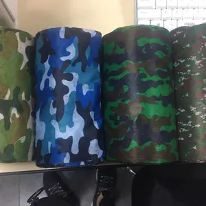 福建供应口罩布料 格子印花无纺布超薄透气 安全环保防晒防雾霾布