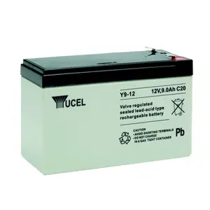英国YUCEL蓄电池Y2.3-12 12V2.3AH 阀控式铅酸蓄电池 设备配套