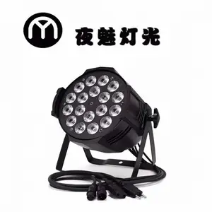 夜魅舞台灯光厂家直销18四合一颗LED帕灯染色灯