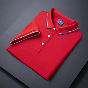 夏季polo衫工作服定制印logo纯棉短袖 翻领文化广告衫印字