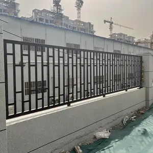 新农村锌钢护栏 厂区方管围栏 铁艺隔离栏杆