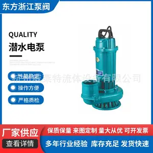东方(浙江)220V家用不锈钢潜水泵QDX1.5-16-0.37DF