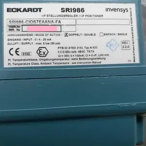 Foxboro定位器SRI986-CIDS7EAANA-FA