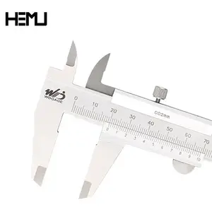 禾木(HEMU)游标卡尺 整体游标卡尺 油表卡尺 机械游标卡尺 卡尺 0-150