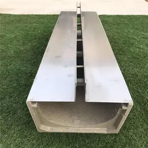 u型树脂排水沟 成品线性截水沟 混凝土预制排水沟 强度高 销往全国各地