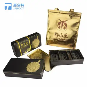 现货猫山王榴莲冰皮月饼包装公版铁盒中秋节日包装礼品盒厂家直销
