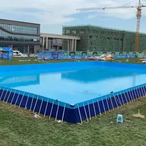 充气支架水池定制定做水上闯关出租水上乐园租赁现货供应