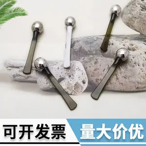金属按摩棒 眼霜勺 美容棒 膏霜挖取勺 膏体导入棒 分装勺 挖勺