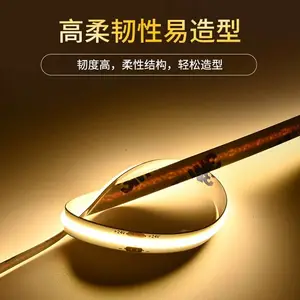 城 都cob低压灯带24V彩色线条灯 12v灯带 cob硅胶线条灯