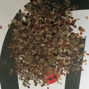 河北岩片厂家批发金红色岩片金色染色岩片云母岩片