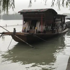 山西临汾下水行驶红船乌篷船联系电话