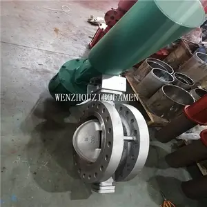 多层次金属硬密封气动焊接蝶阀 D663H-10C/16C/25C 双作用气动蝶阀