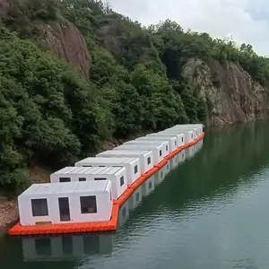 水上休闲钓鱼房|船屋|飘浮民宿|游艇|生产制造商苏 州灿宇建材